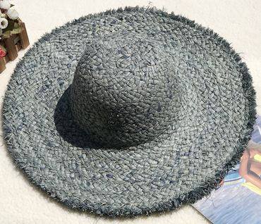 Blue and Green Hat